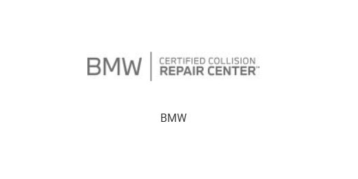 BMW Certified collision repair certification logo at Supreme Collision Center Fullerton CA